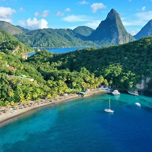 Jade Mountain Курортный комплекс Суфриер
